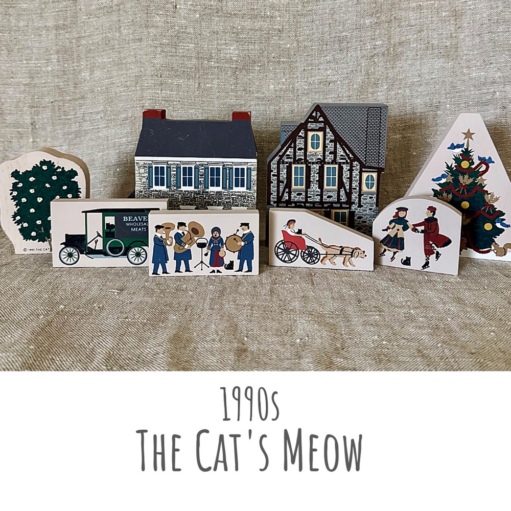 vintage collectibles The Cat’s Meow 8 pieces